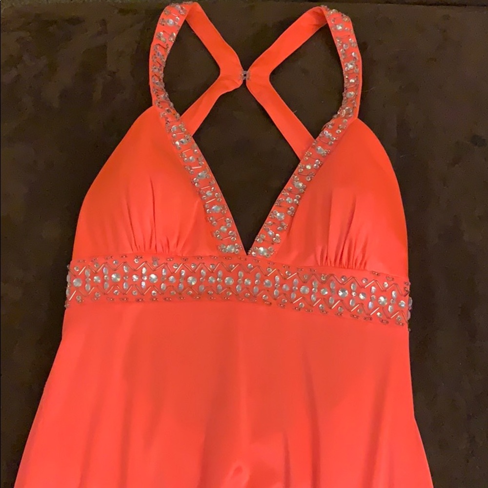 Long gorgeous prom gown